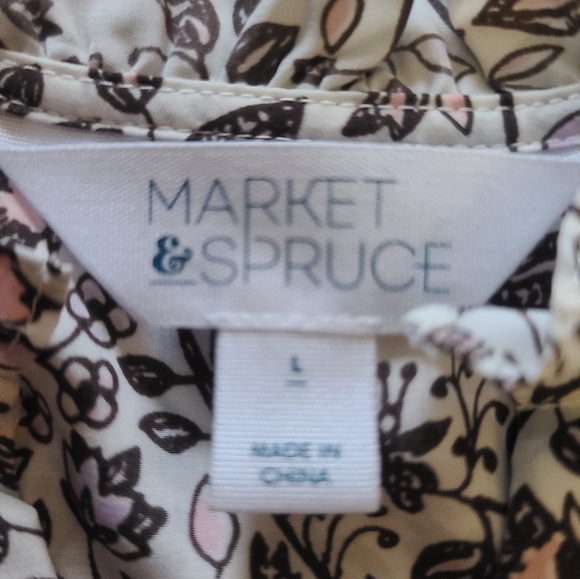 Market &spruce sleeveless top Large - Picture 5 of 8